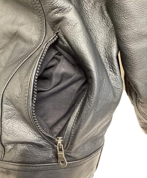 HARLEY-DAVIDSON（ハーレーダビッドソン）HARLEY-DAVIDSON (ハーレーダビッドソン) レザージャケット ブラック サイズ:XLの古着・服飾アイテム