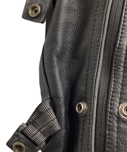 HARLEY-DAVIDSON（ハーレーダビッドソン）HARLEY-DAVIDSON (ハーレーダビッドソン) レザージャケット ブラック サイズ:XLの古着・服飾アイテム