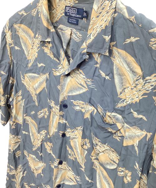 POLO RALPH LAUREN（ポロ・ラルフローレン）POLO RALPH LAUREN (ポロ・ラルフローレン) 半袖シャツ ブルー サイズ:XLの古着・服飾アイテム