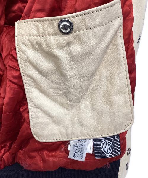 HARLEY-DAVIDSON（ハーレーダビッドソン）HARLEY-DAVIDSON (ハーレーダビッドソン) スタジャン ブラック サイズ:Ｌの古着・服飾アイテム