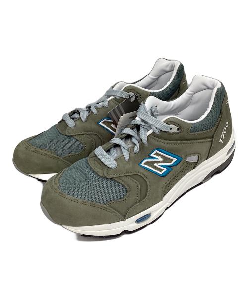 NEW BALANCE（ニューバランス）NEW BALANCE (ニューバランス) M1700スニーカー グレー×オリーブ サイズ:26 未使用品の古着・服飾アイテム