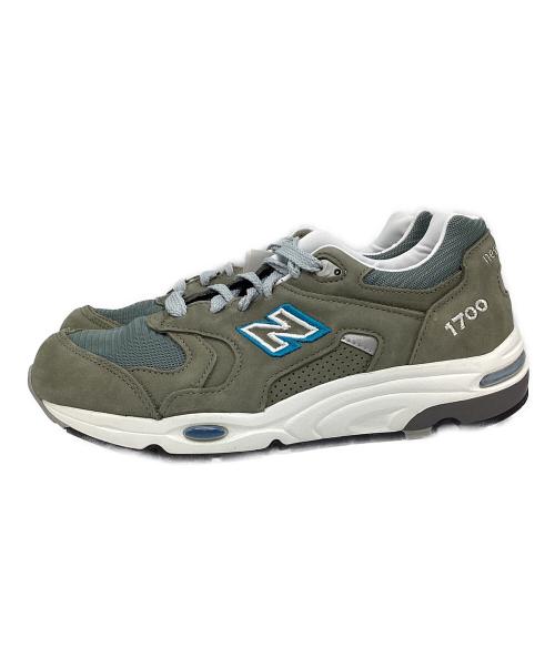 NEW BALANCE（ニューバランス）NEW BALANCE (ニューバランス) M1700スニーカー グレー×オリーブ サイズ:26 未使用品の古着・服飾アイテム