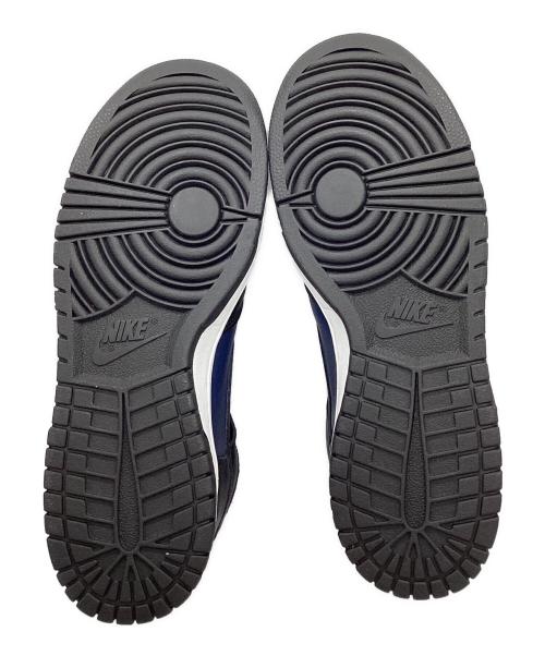 NIKE（ナイキ）NIKE (ナイキ) FRAGMENTS (フラグメント) DUNK HIGH Tokyo NAVY/BLACK ブラック×ブルー サイズ:26 未使用品の古着・服飾アイテム