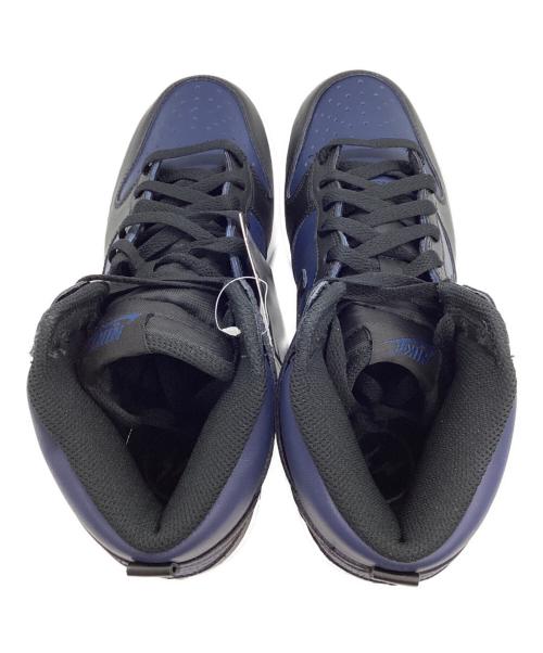 NIKE（ナイキ）NIKE (ナイキ) FRAGMENTS (フラグメント) DUNK HIGH Tokyo NAVY/BLACK ブラック×ブルー サイズ:26 未使用品の古着・服飾アイテム