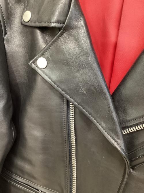 SHIPS（シップス）SHIPS (シップス) ホースレザーダブルライダース ブラック サイズ:Ｓの古着・服飾アイテム