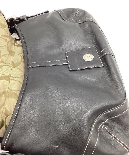 COACH（コーチ）COACH (コーチ) ワンショルダーバッグ ブラックの古着・服飾アイテム