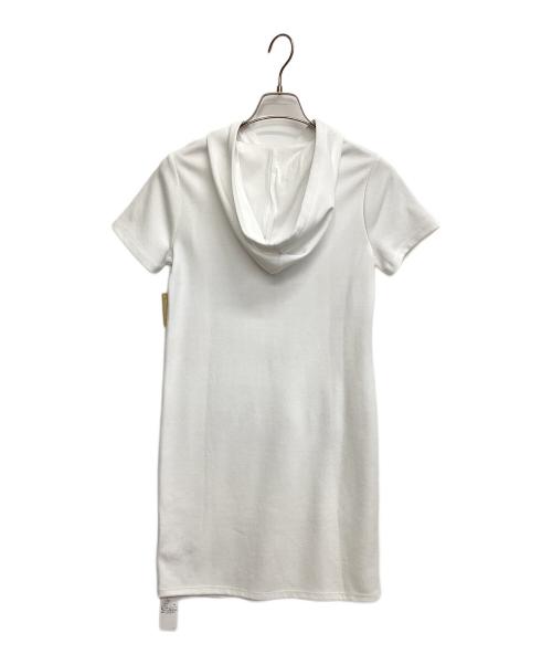 MICHAEL KORS（マイケルコース）MICHAEL KORS (マイケルコース) 半袖ワンピース ホワイト サイズ:XSの古着・服飾アイテム