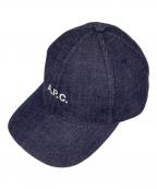 A.P.C.アーペーセー）の古着「キャップ」｜インディゴ