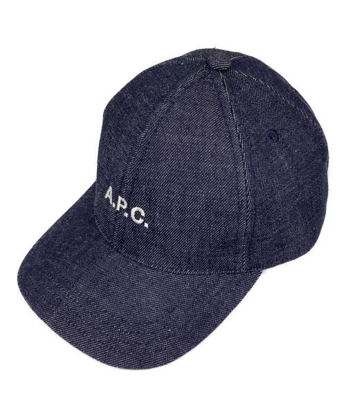 A.P.C.（アーペーセー）A.P.C. (アーペーセー) キャップ インディゴ サイズ:56の古着・服飾アイテム