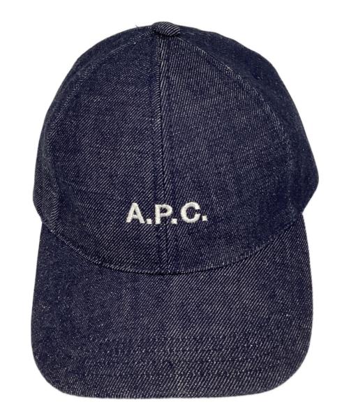 A.P.C.（アーペーセー）A.P.C. (アーペーセー) キャップ インディゴ サイズ:56の古着・服飾アイテム