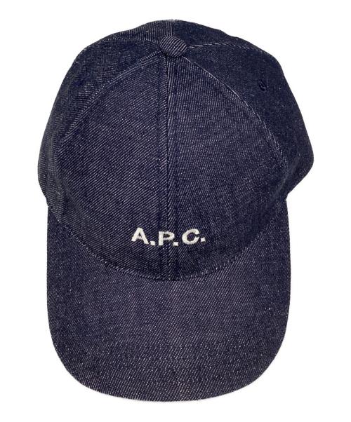 A.P.C.（アーペーセー）A.P.C. (アーペーセー) キャップ インディゴ サイズ:56の古着・服飾アイテム