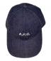 中古・古着 A.P.C. (アーペーセー) キャップ インディゴ サイズ:56：6000円