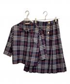 Burberry'sバーバリーズ）の古着「セットアップ」｜ネイビー