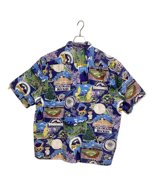 reyn spooner（レイン スプナー）reyn spooner (レイン スプナー) 半袖シャツ COLORADO ROCKIES ネイビー サイズ:XXLの古着・服飾アイテム