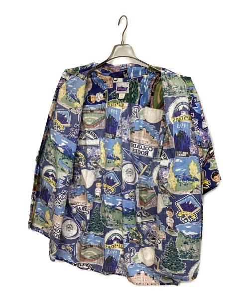reyn spooner（レイン スプナー）reyn spooner (レイン スプナー) 半袖シャツ COLORADO ROCKIES ネイビー サイズ:XXLの古着・服飾アイテム