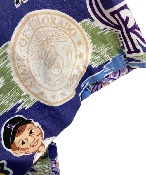 reyn spooner（レイン スプナー）reyn spooner (レイン スプナー) 半袖シャツ COLORADO ROCKIES ネイビー サイズ:XXLの古着・服飾アイテム