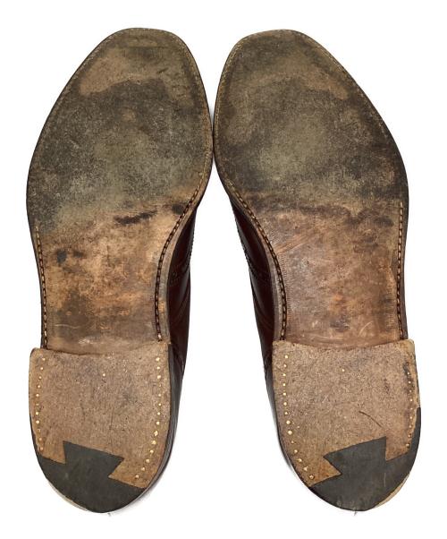 Crockett & Jones（クロケット＆ジョーンズ）Crockett & Jones (クロケット＆ジョーンズ) PAUL SMITH (ポールスミス) LANSDOWNE モンクストラップシューズ ブラウン サイズ:71/2の古着・服飾アイテム