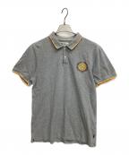 stussyステューシー）の古着「ポロシャツ」｜グレー
