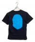 A BATHING APE (アベイシングエイプ) 半袖カットソー ブラック×ブルー サイズ:Ｍ：6000円