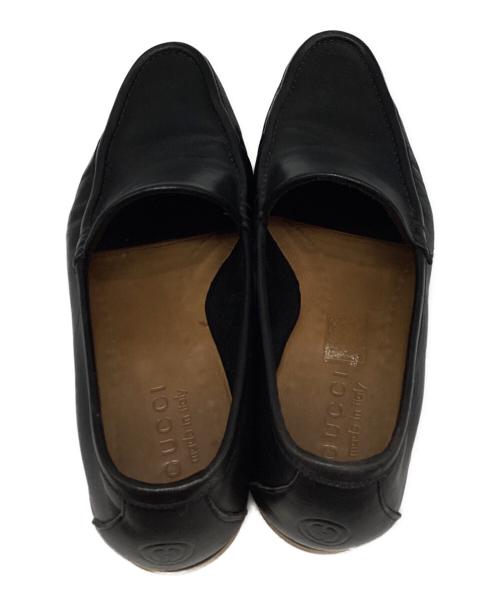 GUCCI（グッチ）GUCCI (グッチ) ローファー ブラック サイズ:401/2の古着・服飾アイテム