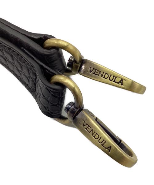 Vendula LONDON（ベンデューラ ロンドン）vendula london (ベンデューラ ロンドン) 2WAYバッグ ブラック×レッドの古着・服飾アイテム