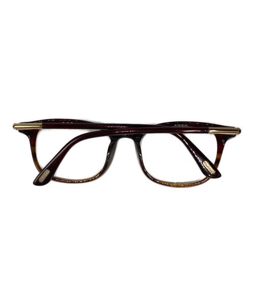TOM FORD（トムフォード）TOM FORD (トムフォード) 伊達眼鏡 ブラウン サイズ:51 20 140の古着・服飾アイテム