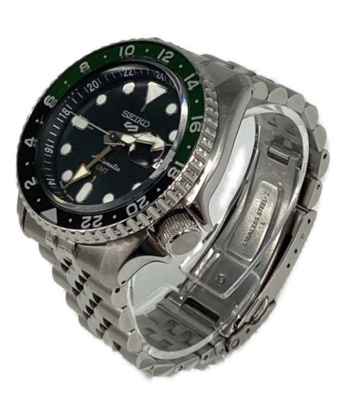 SEIKO（セイコー）SEIKO (セイコー) ５スポーツ　腕時計 グリーンの古着・服飾アイテム