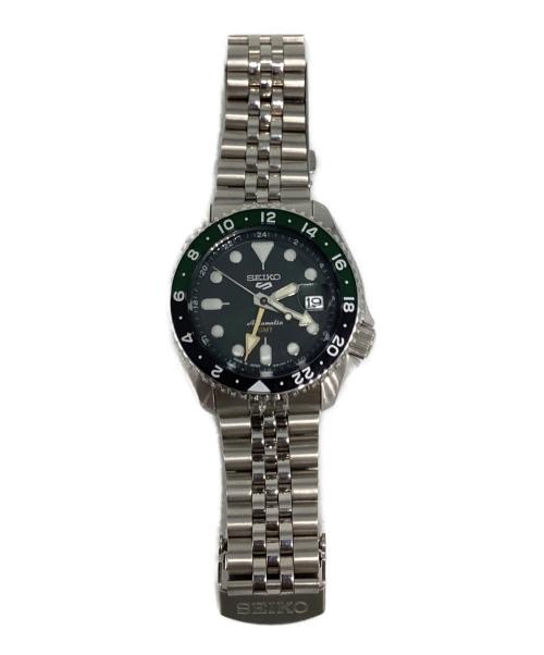 SEIKO（セイコー）SEIKO (セイコー) ５スポーツ　腕時計 グリーンの古着・服飾アイテム