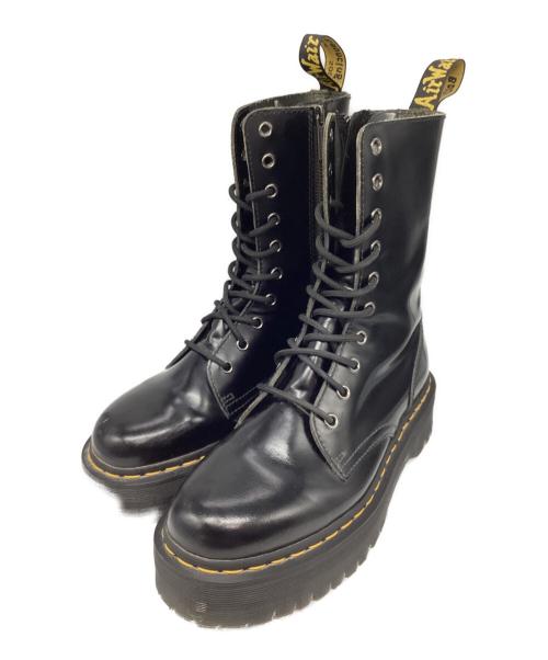Dr.Martens（ドクターマーチン）Dr.Martens (ドクターマーチン) JADON 10ホールブーツ ブラック サイズ:7の古着・服飾アイテム