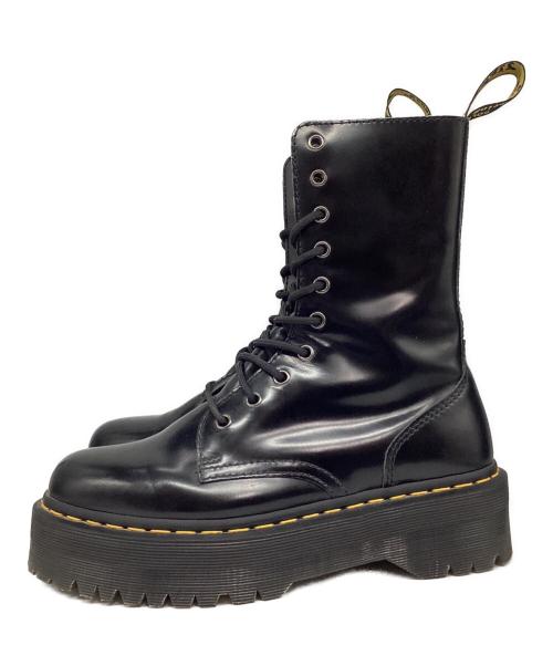 Dr.Martens（ドクターマーチン）Dr.Martens (ドクターマーチン) JADON 10ホールブーツ ブラック サイズ:7の古着・服飾アイテム