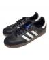 adidas（アディダス）の古着「SAMBA ローカットスニーカー」｜ブラック