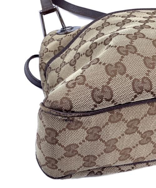 GUCCI（グッチ）GUCCI (グッチ) トートバッグ GGキャンバス ブラウンの古着・服飾アイテム