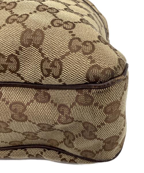 GUCCI（グッチ）GUCCI (グッチ) トートバッグ GGキャンバス ブラウンの古着・服飾アイテム