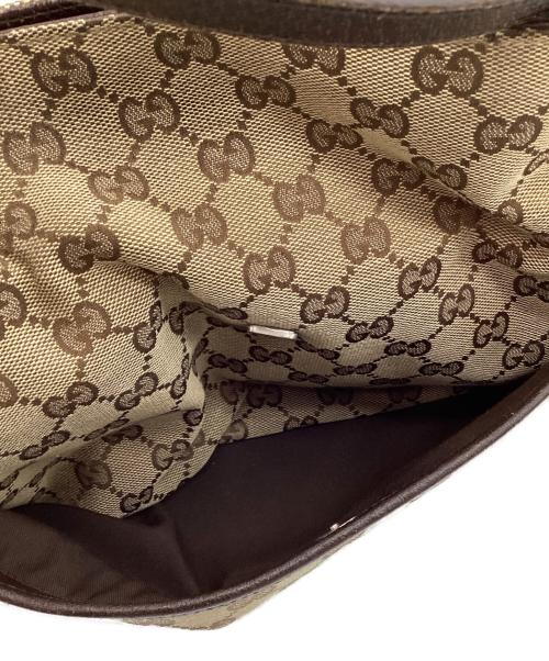 GUCCI（グッチ）GUCCI (グッチ) トートバッグ GGキャンバス ブラウンの古着・服飾アイテム