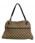 GUCCI（グッチ）の古着「トートバッグ GGキャンバス」｜ブラウン