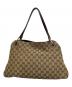 GUCCI (グッチ) トートバッグ GGキャンバス ブラウン：45000円