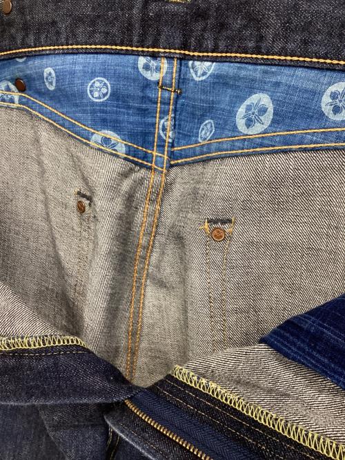 MOMOTARO JEANS（桃太郎ジーンズ）MOMOTARO JEANS (桃太郎ジーンズ) デニムパンツ インディゴ サイズ:83.5cm (W33)の古着・服飾アイテム
