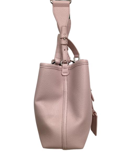 EMPORIO ARMANI（エンポリオ アルマーニ）EMPORIO ARMANI (エンポリオ アルマーニ) 2WAYバッグ ピンクの古着・服飾アイテム