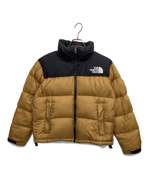 THE NORTH FACE（ザ ノース フェイス）THE NORTH FACE (ザ ノース フェイス) ダウンジャケット SHORT NUPTSE JACKET ブラウン サイズ:Lの古着・服飾アイテム