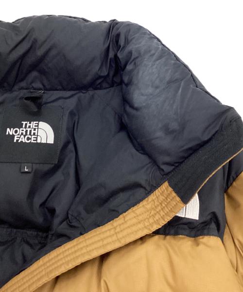 THE NORTH FACE（ザ ノース フェイス）THE NORTH FACE (ザ ノース フェイス) ダウンジャケット SHORT NUPTSE JACKET ブラウン サイズ:Lの古着・服飾アイテム