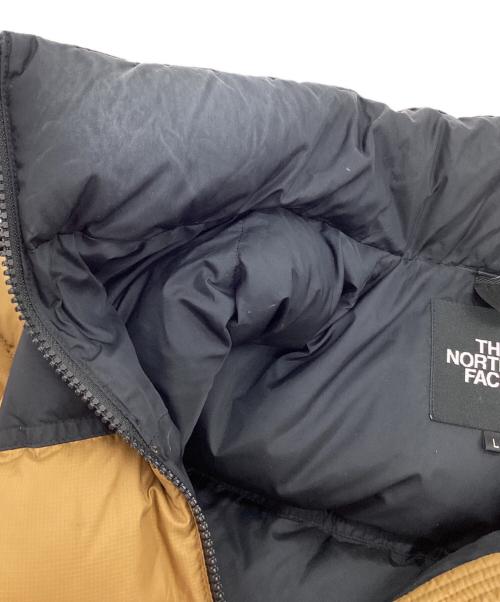 THE NORTH FACE（ザ ノース フェイス）THE NORTH FACE (ザ ノース フェイス) ダウンジャケット SHORT NUPTSE JACKET ブラウン サイズ:Lの古着・服飾アイテム