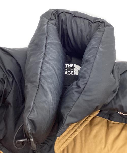 THE NORTH FACE（ザ ノース フェイス）THE NORTH FACE (ザ ノース フェイス) ダウンジャケット SHORT NUPTSE JACKET ブラウン サイズ:Lの古着・服飾アイテム