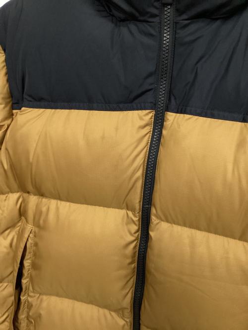 THE NORTH FACE（ザ ノース フェイス）THE NORTH FACE (ザ ノース フェイス) ダウンジャケット SHORT NUPTSE JACKET ブラウン サイズ:Lの古着・服飾アイテム
