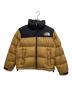 THE NORTH FACE（ザ ノース フェイス）の古着「ダウンジャケット SHORT NUPTSE JACKET」｜ブラウン