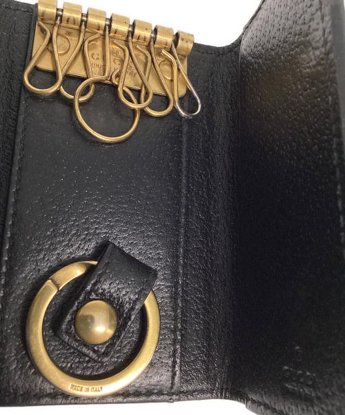 GUCCI（グッチ）GUCCI (グッチ) 6連キーケース ブラックの古着・服飾アイテム