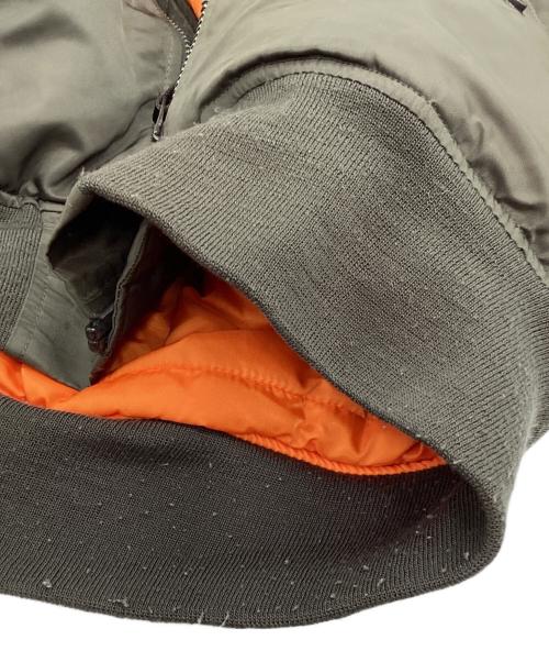 ALPHA INDUSTRIES（アルファインダストリーズ）ALPHA INDUSTRIES (アルファインダストリーズ) MA-1ジャケット カーキ サイズ:Ｌの古着・服飾アイテム
