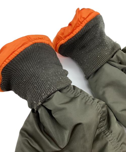 ALPHA INDUSTRIES（アルファインダストリーズ）ALPHA INDUSTRIES (アルファインダストリーズ) MA-1ジャケット カーキ サイズ:Ｌの古着・服飾アイテム