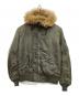 ALPHA INDUSTRIES（アルファインダストリーズ）の古着「MA-1ジャケット」｜カーキ