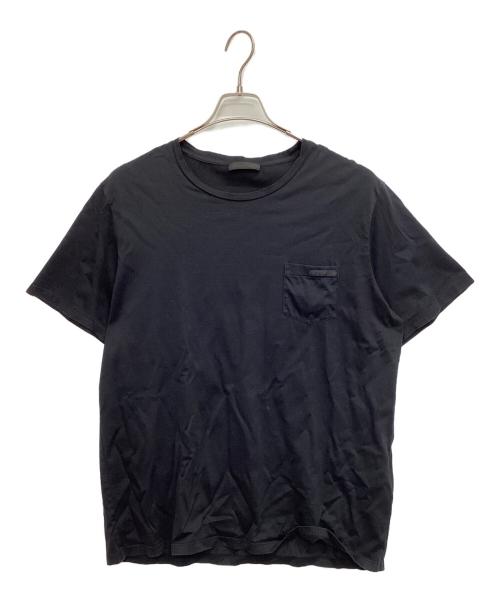 PRADA（プラダ）PRADA (プラダ) 半袖カットソー ネイビー サイズ:XXLの古着・服飾アイテム