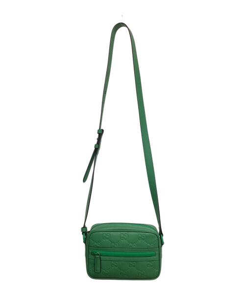 GUCCI（グッチ）GUCCI (グッチ) ショルダーバッグ GG グリーンの古着・服飾アイテム